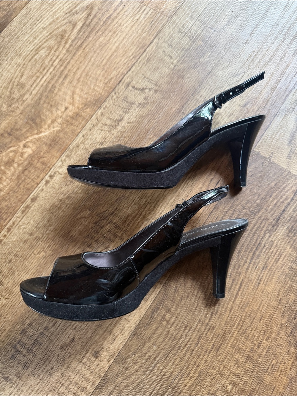 Nine West ‘Karoo’ Slingback Peep-Toe Pump - Picture 5 of 7